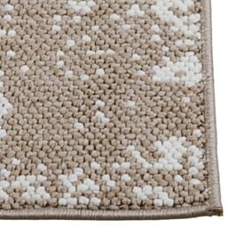 Tapete Passadeira Positano 80Cm X 1,50M Havan Casa - Bege e Branco 32