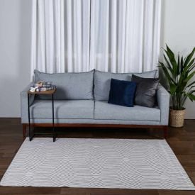 Tapete para Quarto e Sala Amazonas Sisal 1,40X2,00 Metros Havan - Bege A5231 3D