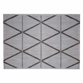 Tapete para Quarto e Sala Amazonas Sisal 1,40X2,00M Havan Casa - Grafite e Cinza