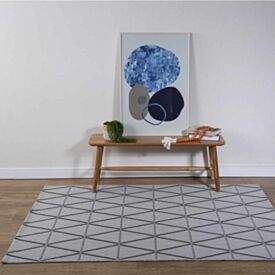 Tapete para Quarto e Sala Amazonas Sisal 1,40X2,00M Havan Casa - Grafite e Cinza