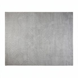Tapete para Quarto e Sala Lugano 2,00 X 2,50M Havan Casa - Cinza 7A