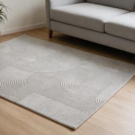 Tapete para Quarto e Sala Lugano 2,00 X 2,50M Havan Casa - Cinza 7A