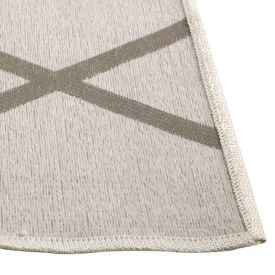 Tapete para Quarto e Sala 1,50X2,00 m Siena Havan Casa - Areia Hexagonal