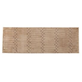 Tapete Passadeira Bellagio 60Cm X 1,80M Havan Casa - Hexágono Castor