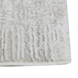 Tapete para Quarto e Sala 67Cmx1,80 m Versalhes Havan Casa - Creme E Branco