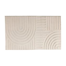 Tapete para Quarto e Sala 80Cm X 1,50M Bellagio Havan Casa - Bege