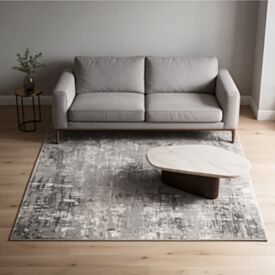 Tapete para Quarto Ou Sala 1,40 X 2,00M Ibiza Havan Casa - Vintage Cinza