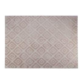 Tapete Para Quarto E Sala 1,40X2,00 M Milano Havan Casa - Bege Losango