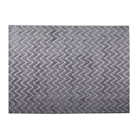 Tapete para Quarto e Sala 1,40X2,00M Milano Havan Casa - Cinza Chevron