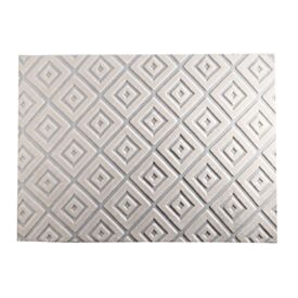Tapete para Quarto e Sala 1,40X2,00M Milano Havan Casa - Marfim Losango