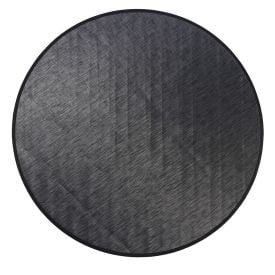 Tapete Para Quarto E Sala 2,00X2,00 M Titanium Redondo Havan Casa - Preto