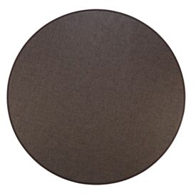 Tapete Titanium Redondo para Quarto e Sala 2,00X2,00M Havan Casa - Marrom