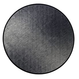Tapete Titanium Redondo para Quarto e Sala 2,00X2,00M Havan Casa - Preto