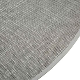 Tapete Titanium Redondo para Quarto e Sala 2,00M Havan Casa - Cinza ZF 100 New