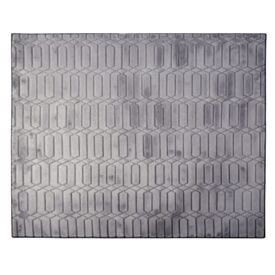 Tapete para Quarto Ou Sala 2,00X2,50M Bellagio Havan Casa - Hexágono Chumbo