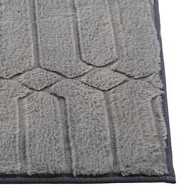 Tapete para Quarto Ou Sala 2,00X2,50M Bellagio Havan Casa - Hexágono Chumbo