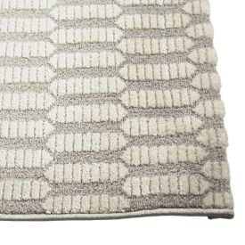 Tapete para Quarto Ou Sala 2,00X3,00 m Atenas Havan Casa - Creme Cinza