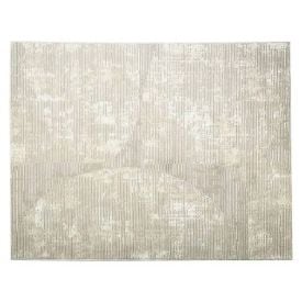 Tapete para Quarto e Sala 2,50X3,00 m Versalhes Havan Casa - Creme E Branco