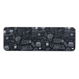 Tapete Para Quarto Ou Sala Tecil 40X120 Cm Havan Casa - Giz Preto