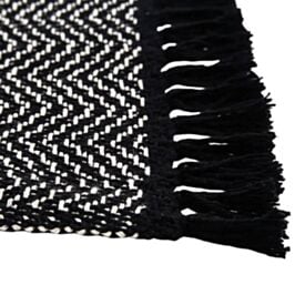 Tapete Passadeira 60Cm X 150M Naturale Havan Casa - Preto