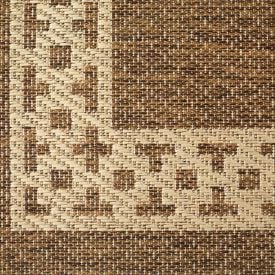 Tapete para Cozinha 66 Cmx2,00 m Cancun Sisal Havan Casa - Grega Marrom