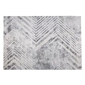 Tapete para Quarto e Sala 1,40X2,00M Platinium Havan Casa - Geo Cinza
