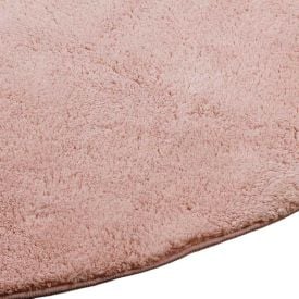 Tapete Redondo para Quarto e Sala 1,60X1,60M Classic Havan Casa - Rosa