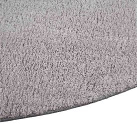 Tapete Redondo para Quarto e Sala 1,60X1,60M Classic Havan Casa - Cinza