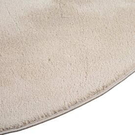 Tapete Classic Redondo para Quarto e Sala 1,60X1,60M Havan Casa - Bege