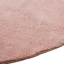 Tapete Classic Redondo para Quarto e Sala 1,60X1,60M Havan Casa - Rosa