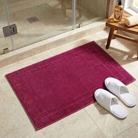 Tapete Sofisticata Premium com Antiderrapante - Rosa Intenso