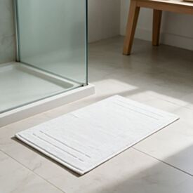 Toalha de Piso Sofisticata Premium com Antiderrapante Havan Casa - Off White