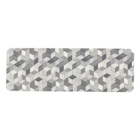 Tapete Para Quarto Ou Sala Tecil 40X120 Cm Havan Casa - 3D Cinza