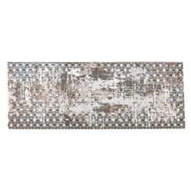 Tapete Passadeira Toscana 67Cm X 1,80M Havan Casa - Cinza Marinho 3B