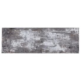 Tapete Passadeira Toscana 80Cm X 1,50M Havan Casa - Cinza Bege