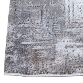 Tapete Passadeira Toscana 80Cm X 1,50M Havan Casa - Cinza Bege