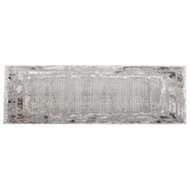Tapete Passadeira Toscana 80Cm X 1,50M Havan Casa - Cinza Antracite