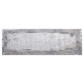 Tapete Passadeira Toscana 80Cm X 1,50M Havan Casa - Cinza Azul