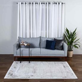 Tapete para Quarto e Sala 2,00X2,50 m Toscana Havan Casa - Antracite Cinza