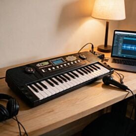 Teclado com Microfone Rock Hero Havan Toys - Sortido