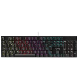 Teclado Gamer Mecânico Preto Elg