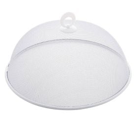 Tela Protetora De Alimentos Redonda Lyor Branca - 35Cm