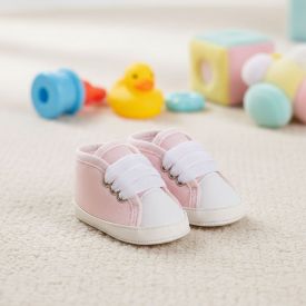 Tênis Bebê Menina Com Glitter 0 a 8 Meses Yoyo Baby