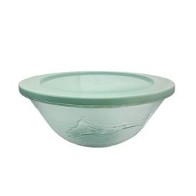 Tigela Flor De Lírio Com Tampa Vitazza - 26cm