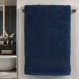 Toalha Super Banho 100% Algodão Milano Havan Casa - Azul Marinho