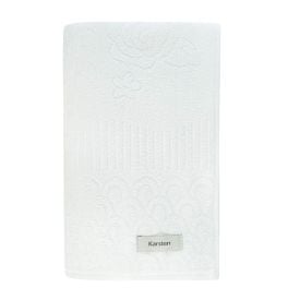 Toalha De Banho 100% Algodão Georgia Karsten - Branco
