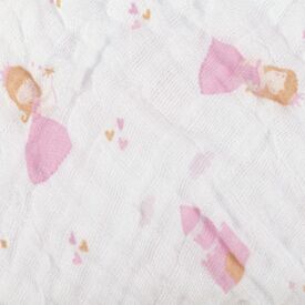 Toalha de Banho com Capuz Bebê Soft Havan Baby - Princesa