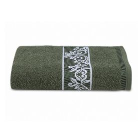 Toalha De Banho 100% Algodão Botanic Havan Casa - Verde Floresta