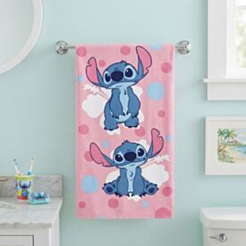 Toalha de Banho Estampada Infantil Felpuda Lepper - Stitch
