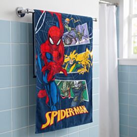 Toalha de Banho Infantil 100% Algodão em Veludo Havan Kids - Spider Man